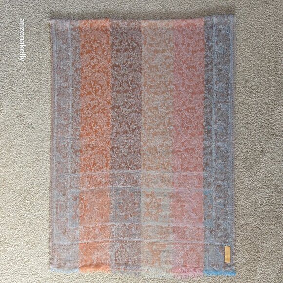 NWOT Otto Amano Cashmere Lightweight Scarf